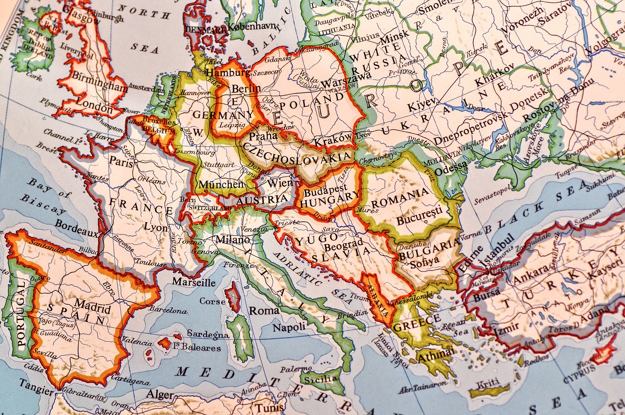 Mapa europeu